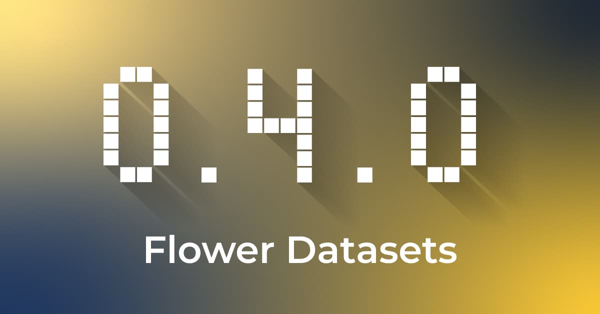 Announcing Flower Datasets 0.4.0