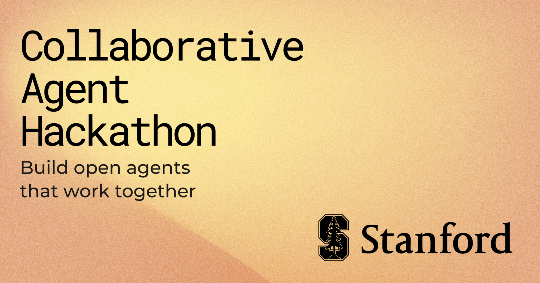 Event image for Collaborative Agent Hackathon @ Stanford
